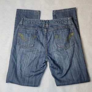 Mudd Jeans Gold Trim Juniors Sz 11.
